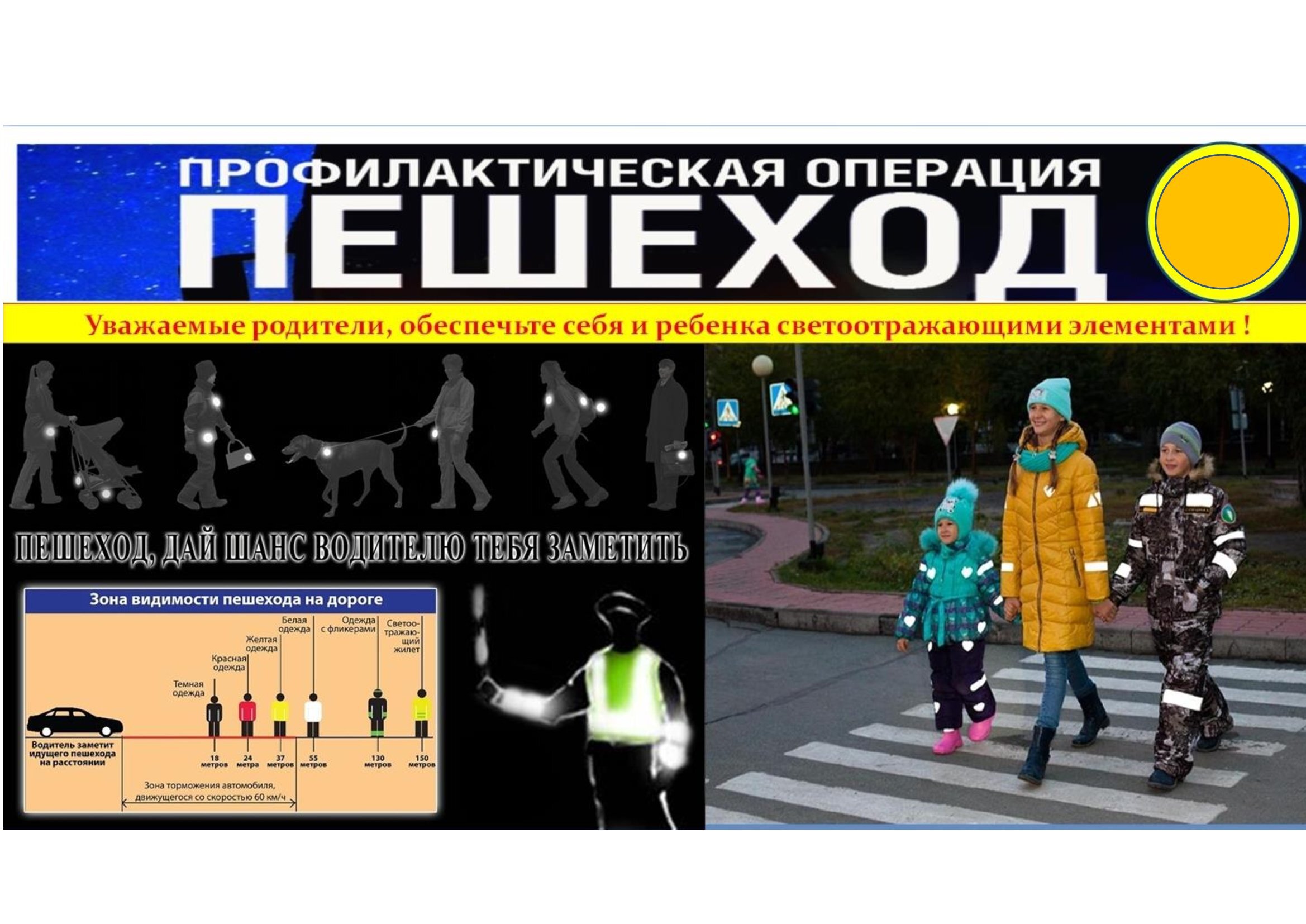 Госавтоинспекция по г.  Новоалтайску проводит профилактическое мероприятие «Пешеход».
